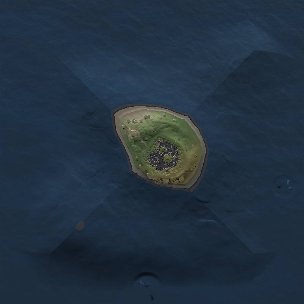 Rust Map: Procedural Map, Size: 1000, Seed: 686625775, 3 Monuments