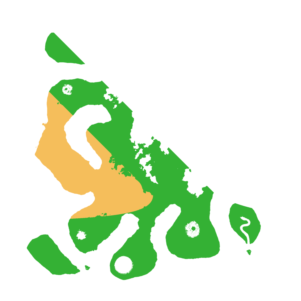 Biome Rust Map: Procedural Map, Size: 3000, Seed: 486791