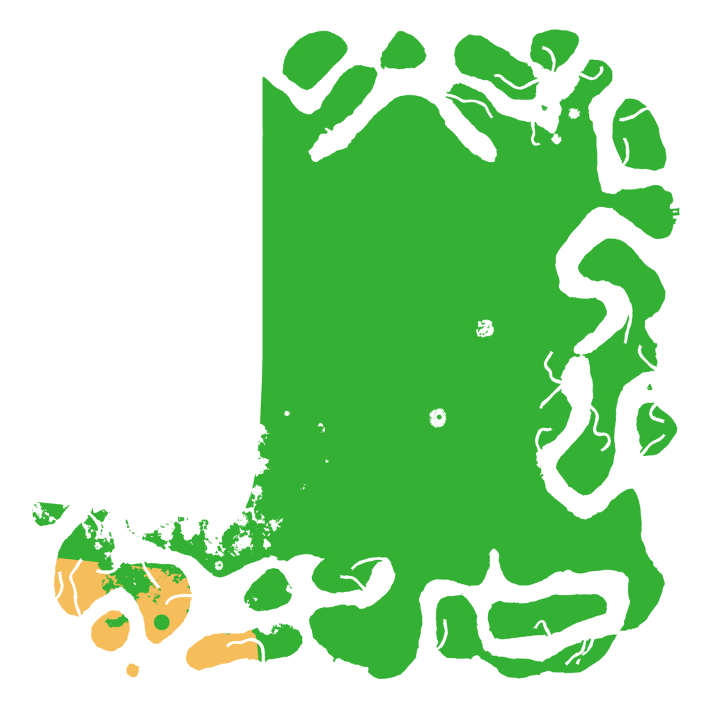 Biome Rust Map: Procedural Map, Size: 6000, Seed: 104260424