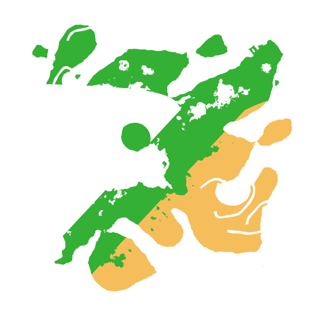 Biome Rust Map: Procedural Map, Size: 3000, Seed: 1003742968