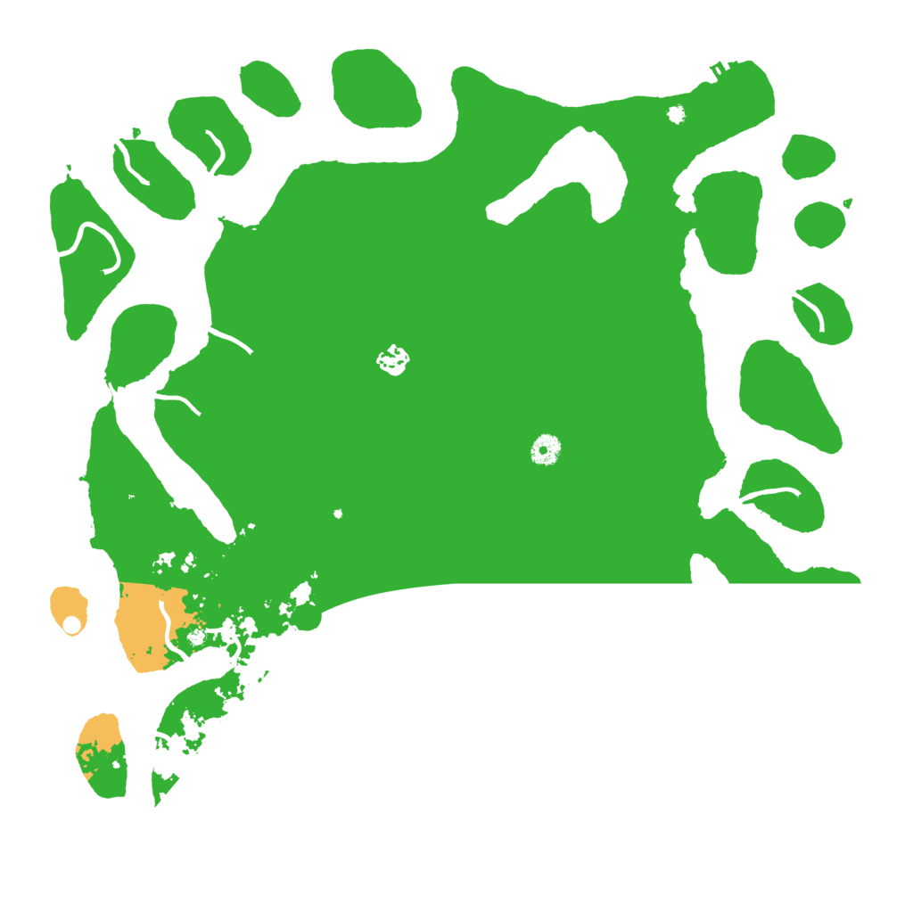 Biome Rust Map: Procedural Map, Size: 4500, Seed: 22179900