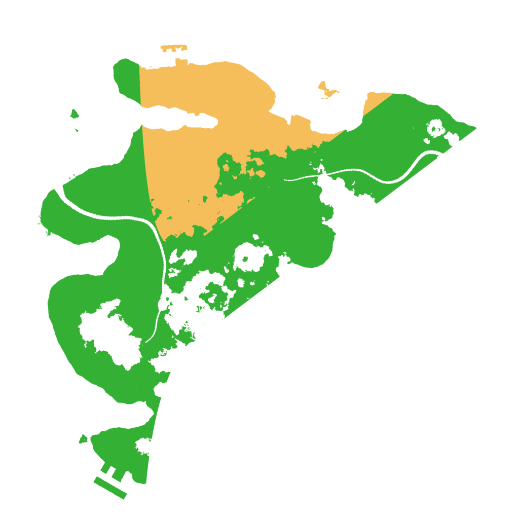 Biome Rust Map: Procedural Map, Size: 3000, Seed: 932840