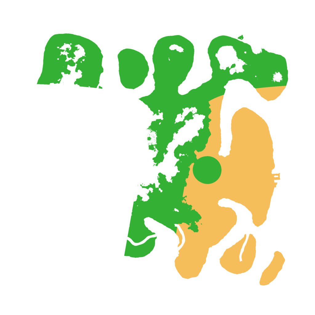 Biome Rust Map: Procedural Map, Size: 3000, Seed: 443062