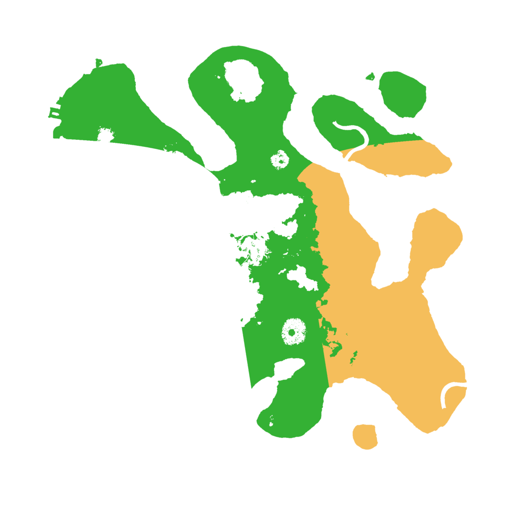 Biome Rust Map: Procedural Map, Size: 3000, Seed: 445510762