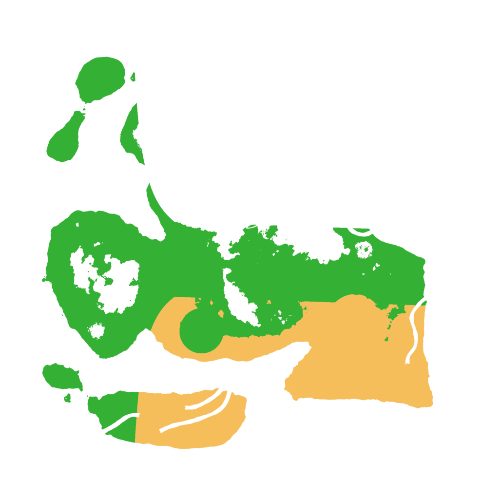 Biome Rust Map: Procedural Map, Size: 3000, Seed: 642727