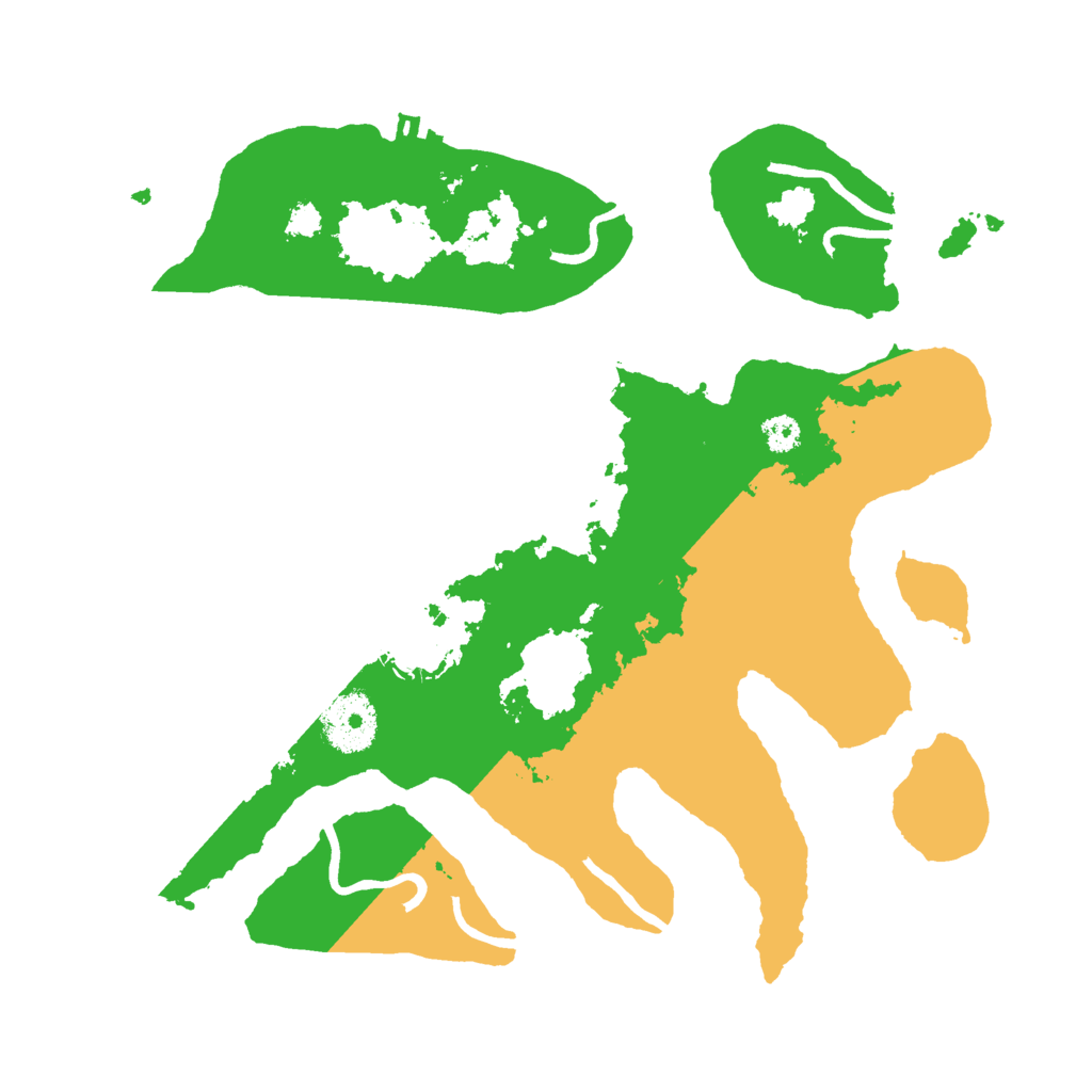 Biome Rust Map: Procedural Map, Size: 3000, Seed: 618468637