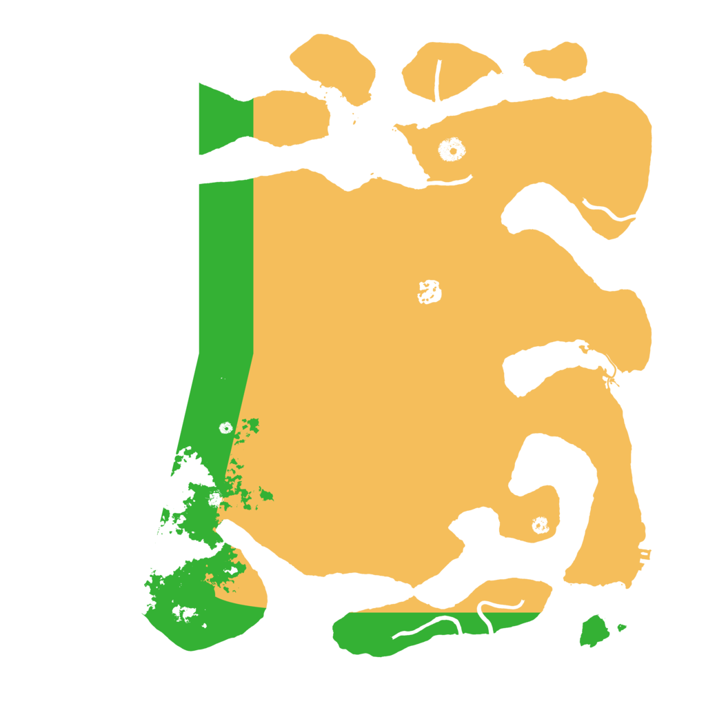 Biome Rust Map: Procedural Map, Size: 4250, Seed: 2429220