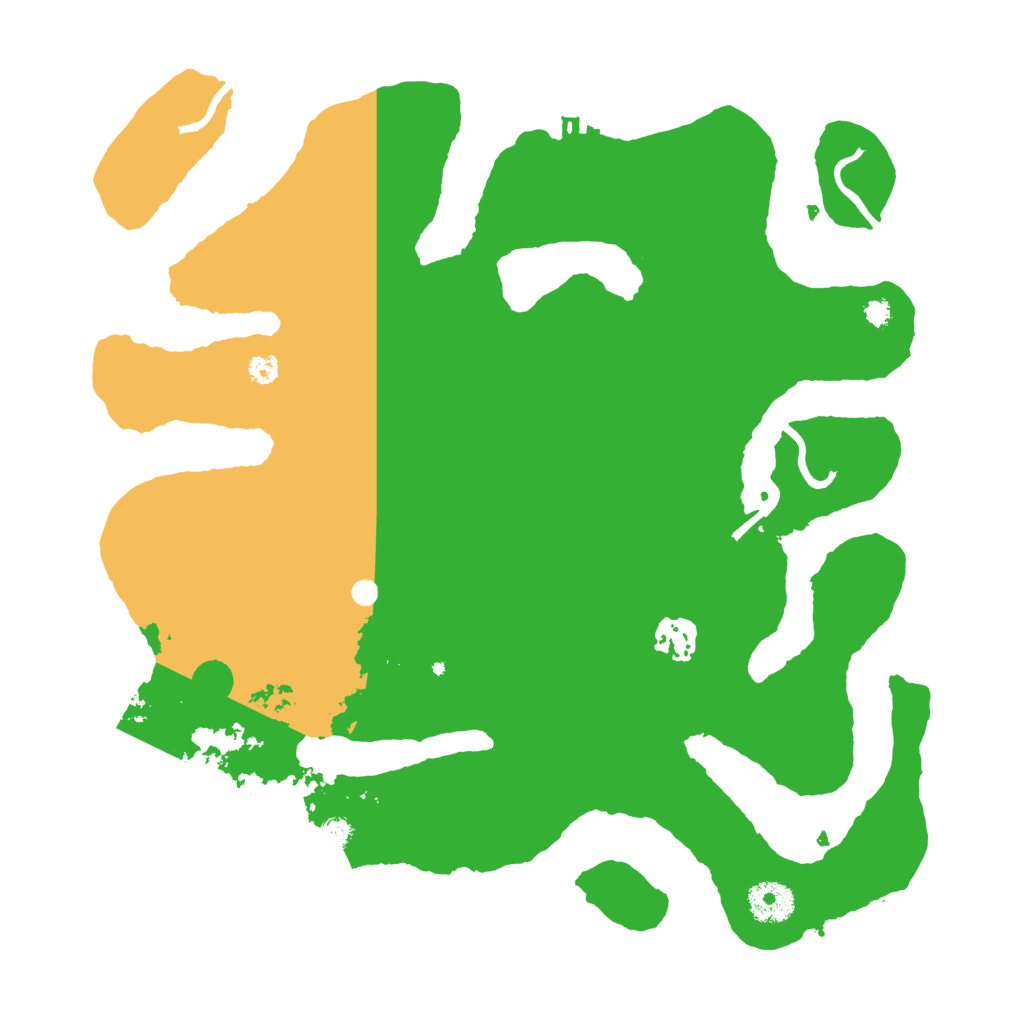 Biome Rust Map: Procedural Map, Size: 3500, Seed: 427504949