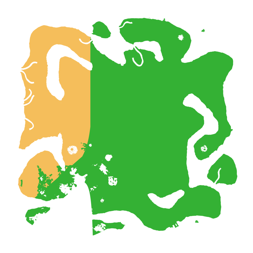 Biome Rust Map: Procedural Map, Size: 4000, Seed: 1234566