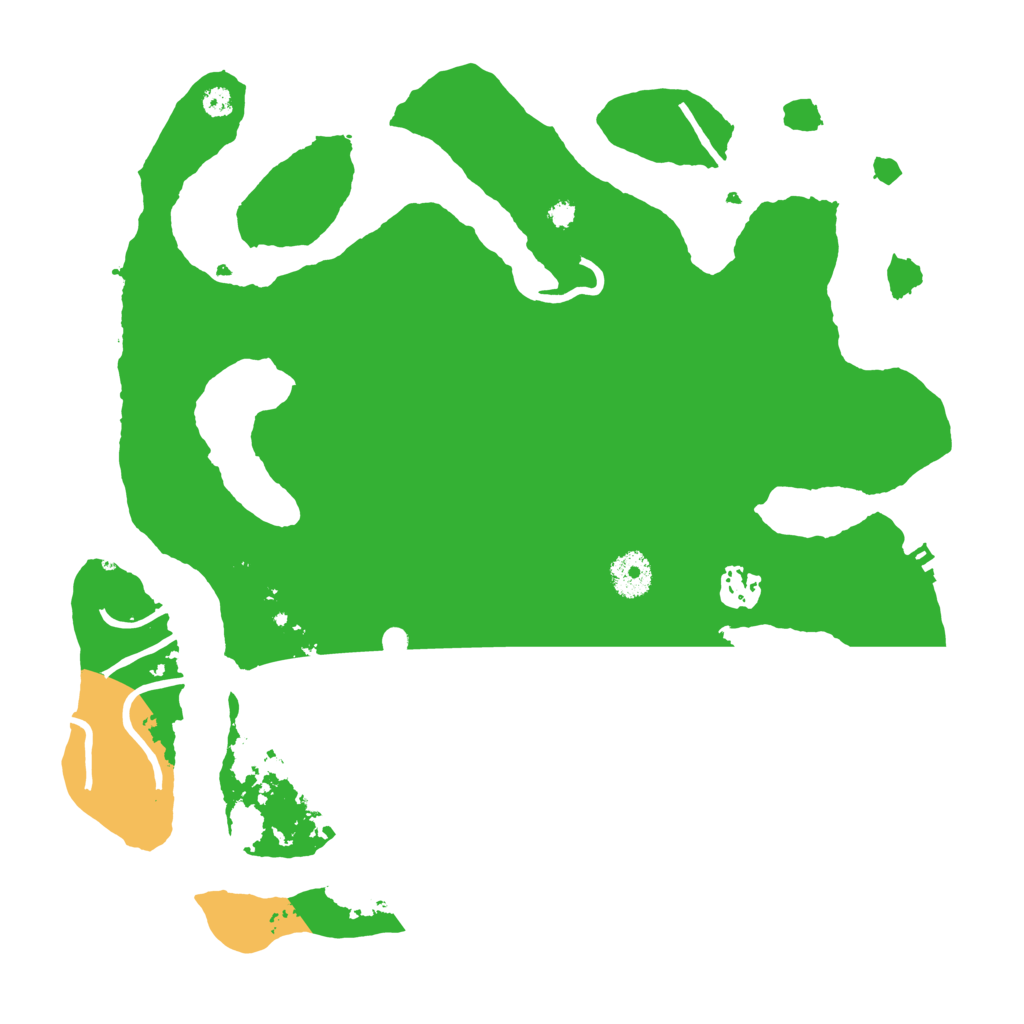 Biome Rust Map: Procedural Map, Size: 3550, Seed: 588853