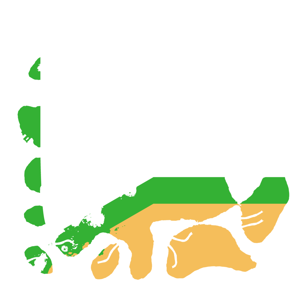 Biome Rust Map: Procedural Map, Size: 3500, Seed: 863128426