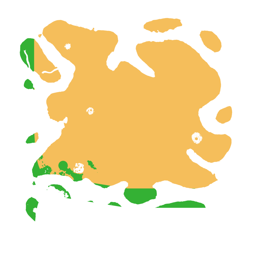 Biome Rust Map: Procedural Map, Size: 3600, Seed: 1950097765