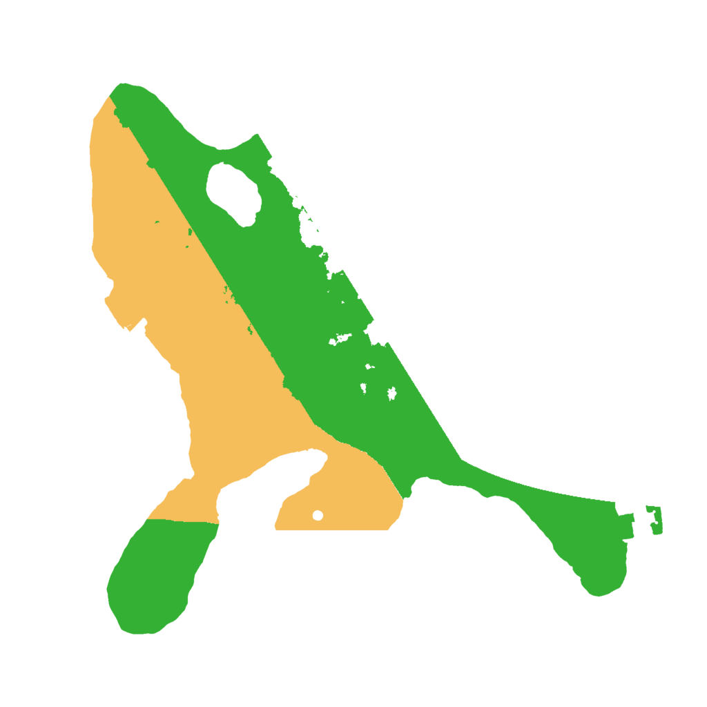 Biome Rust Map: Procedural Map, Size: 2000, Seed: 23424