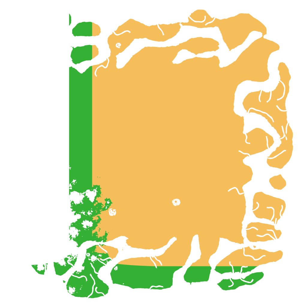 Biome Rust Map: Procedural Map, Size: 6000, Seed: 210396
