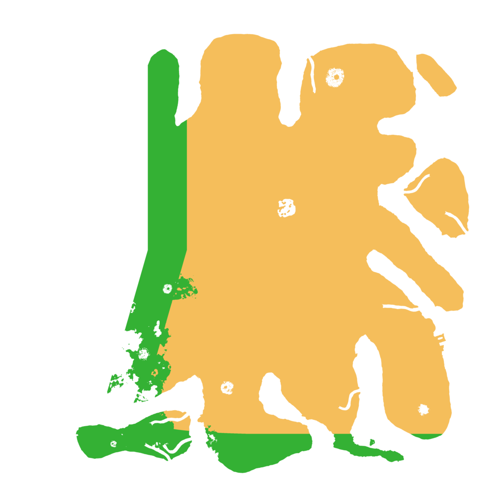 Biome Rust Map: Procedural Map, Size: 4000, Seed: 1608