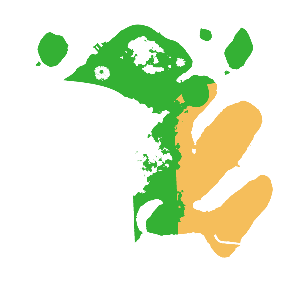 Biome Rust Map: Procedural Map, Size: 3000, Seed: 87101