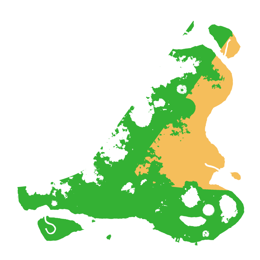 Biome Rust Map: Procedural Map, Size: 4000, Seed: 567894587