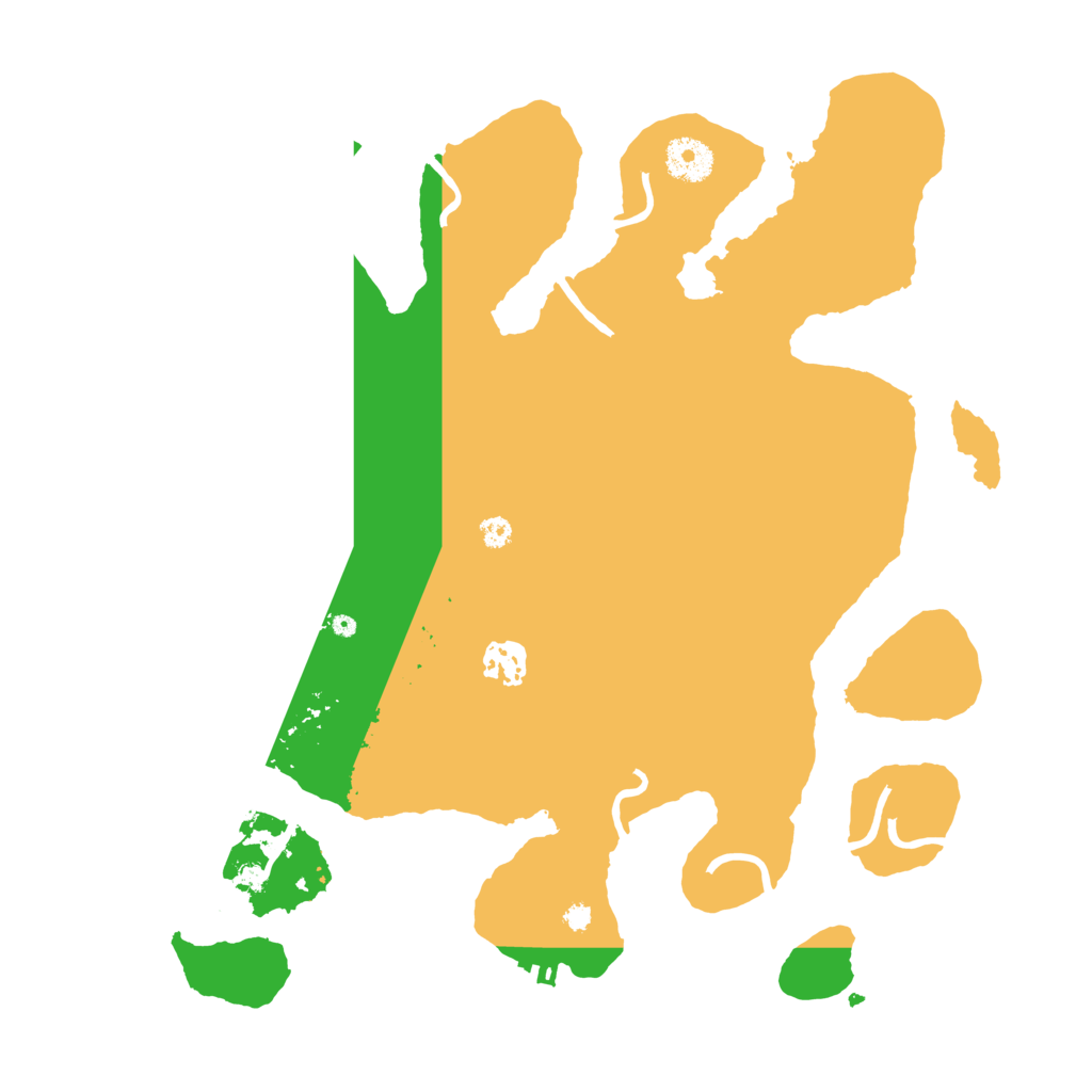 Biome Rust Map: Procedural Map, Size: 3550, Seed: 575812