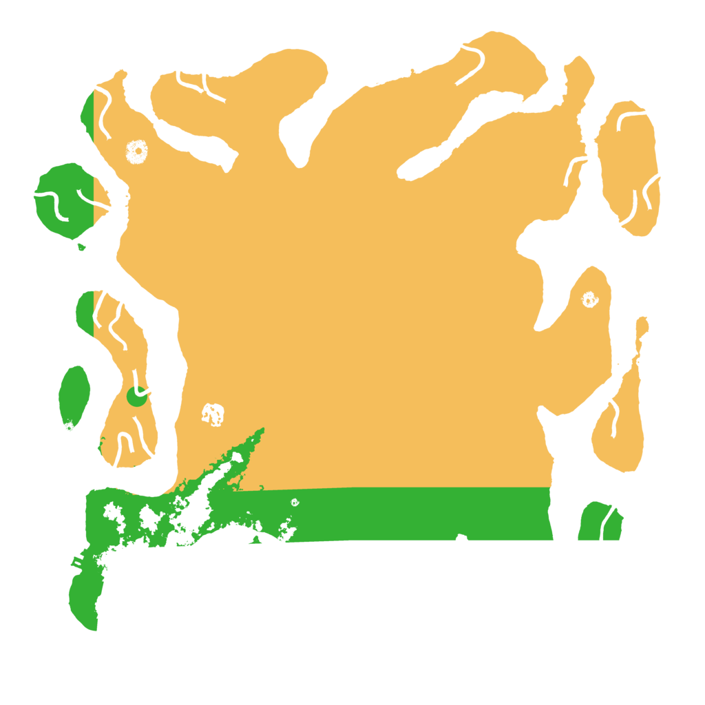 Biome Rust Map: Procedural Map, Size: 4500, Seed: 5957