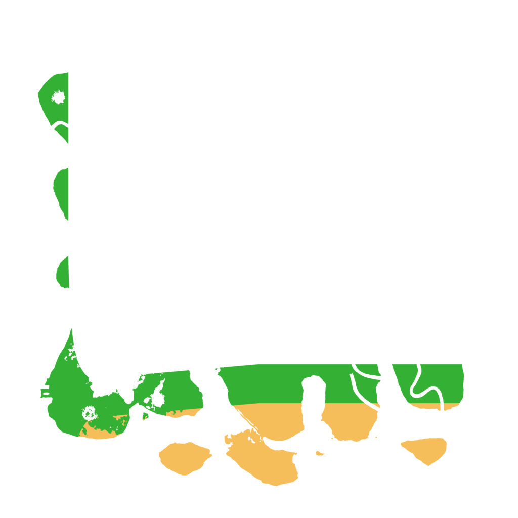 Biome Rust Map: Procedural Map, Size: 3550, Seed: 677572