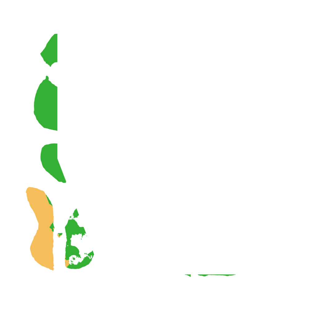 Biome Rust Map: Procedural Map, Size: 3200, Seed: 18517