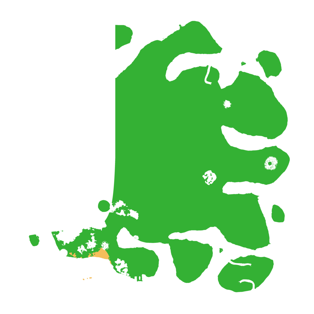 Biome Rust Map: Procedural Map, Size: 3550, Seed: 30599