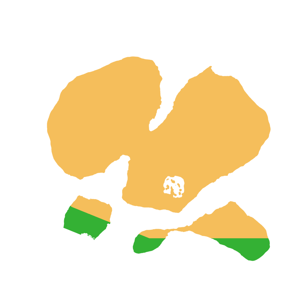 Biome Rust Map: Barren, Size: 2000, Seed: 555