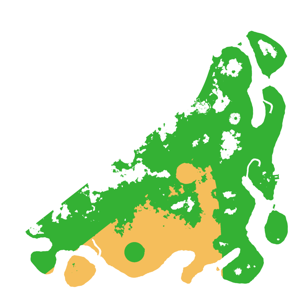 Biome Rust Map: Procedural Map, Size: 4000, Seed: 4237428