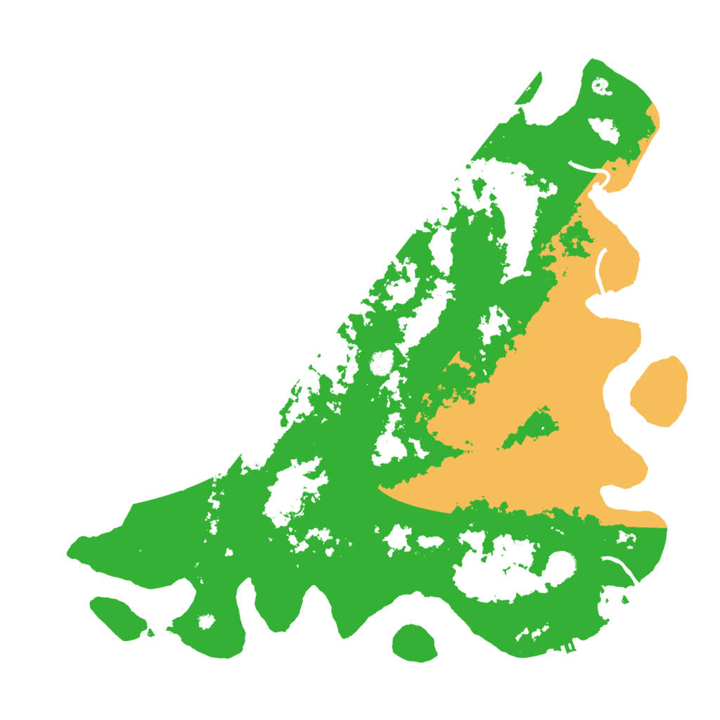 Biome Rust Map: Procedural Map, Size: 4500, Seed: 45669934