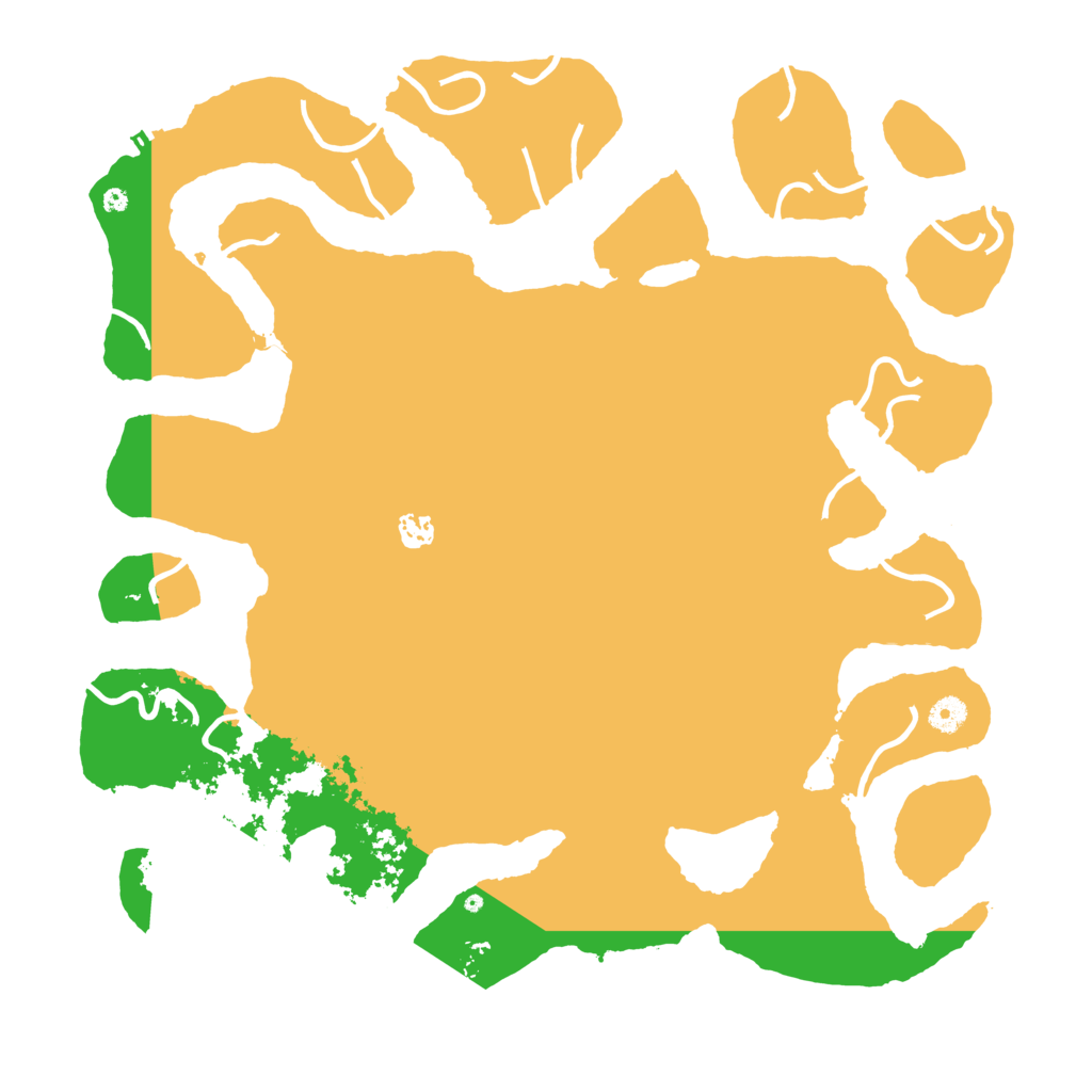 Biome Rust Map: Procedural Map, Size: 4500, Seed: 1592375154