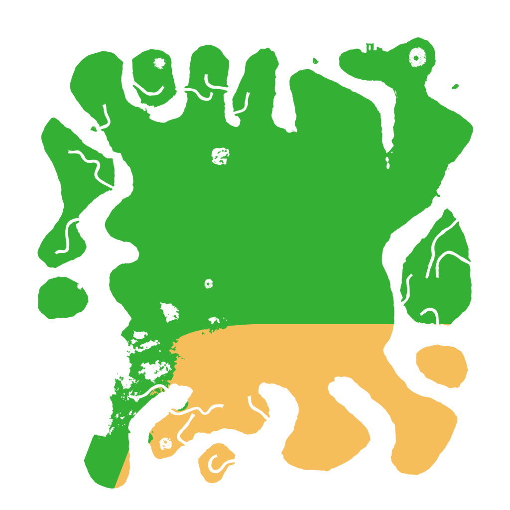 Biome Rust Map: Procedural Map, Size: 4200, Seed: 1573922527