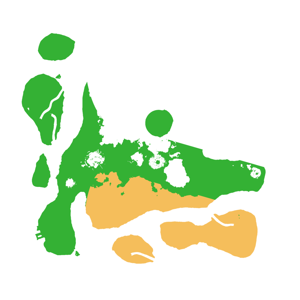 Biome Rust Map: Procedural Map, Size: 3000, Seed: 689365