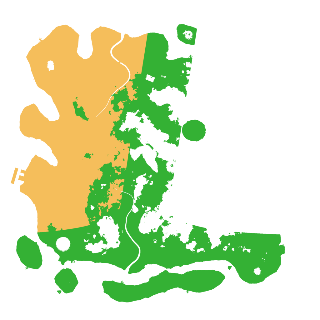Biome Rust Map: Procedural Map, Size: 4000, Seed: 440247639