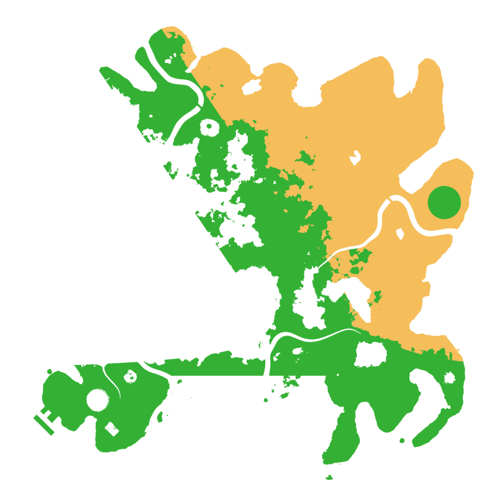 Biome Rust Map: Procedural Map, Size: 4000, Seed: 315