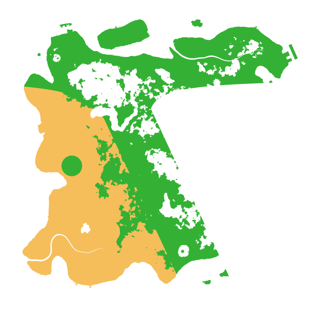 Biome Rust Map: Procedural Map, Size: 4000, Seed: 178601617