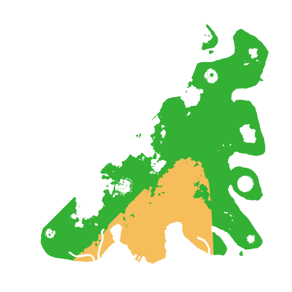 Biome Rust Map: Procedural Map, Size: 3200, Seed: 1057231892