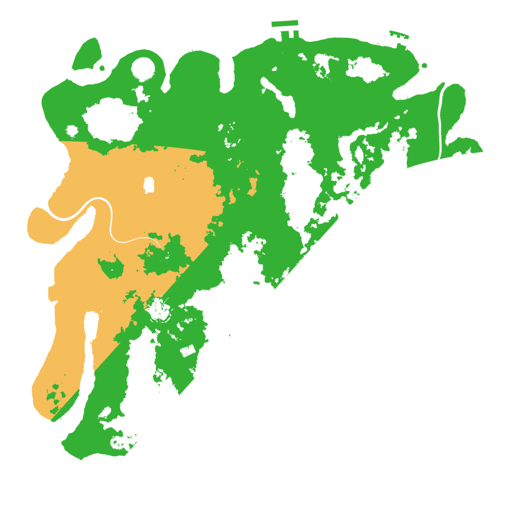 Biome Rust Map: Procedural Map, Size: 4000, Seed: 11485430