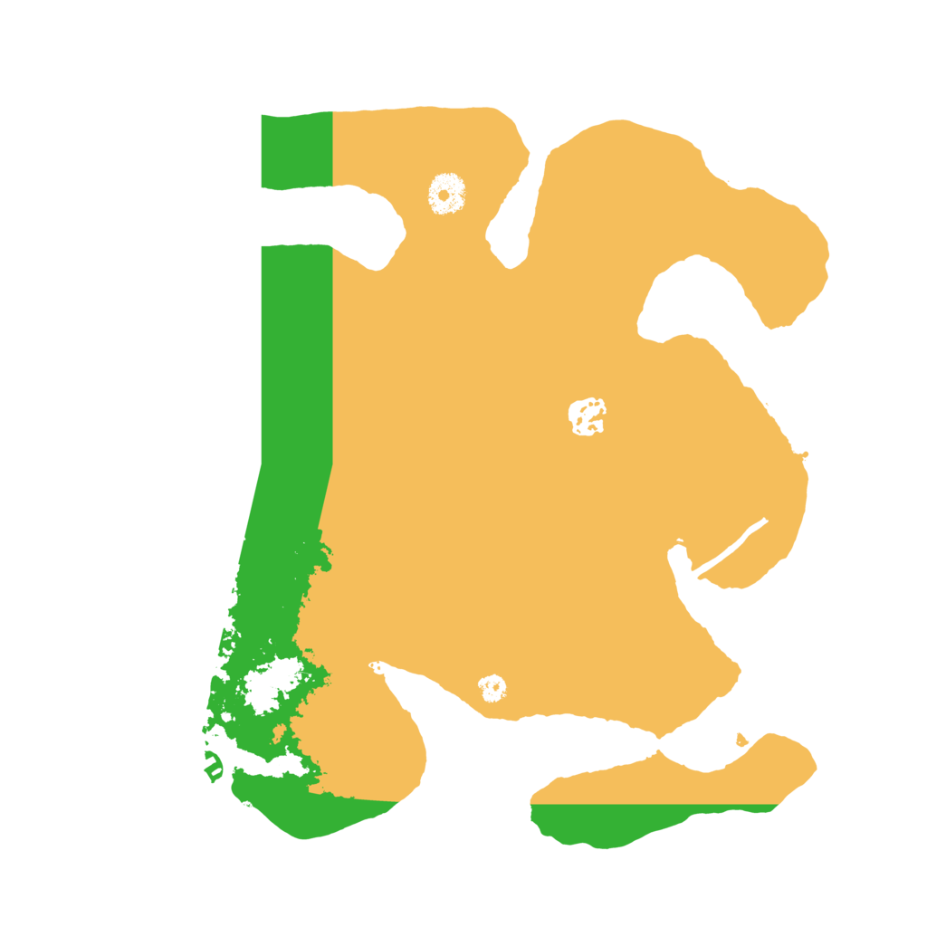 Biome Rust Map: Procedural Map, Size: 3500, Seed: 2429220