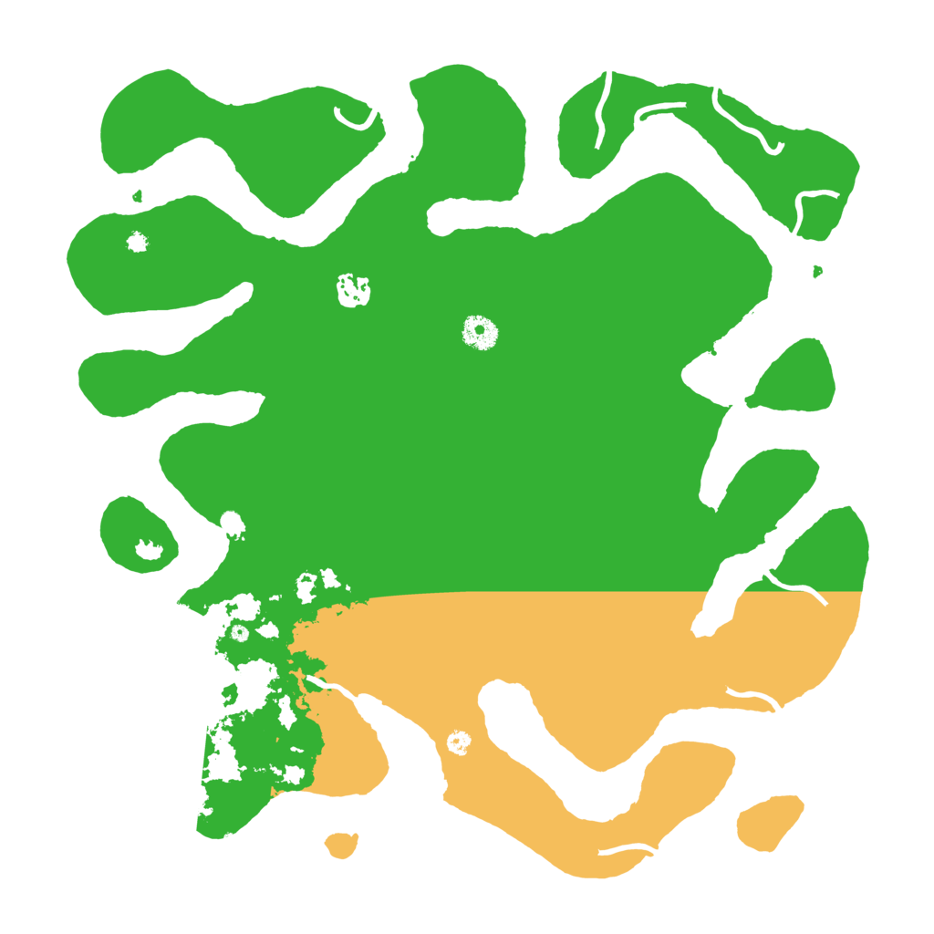 Biome Rust Map: Procedural Map, Size: 4000, Seed: 1842634999
