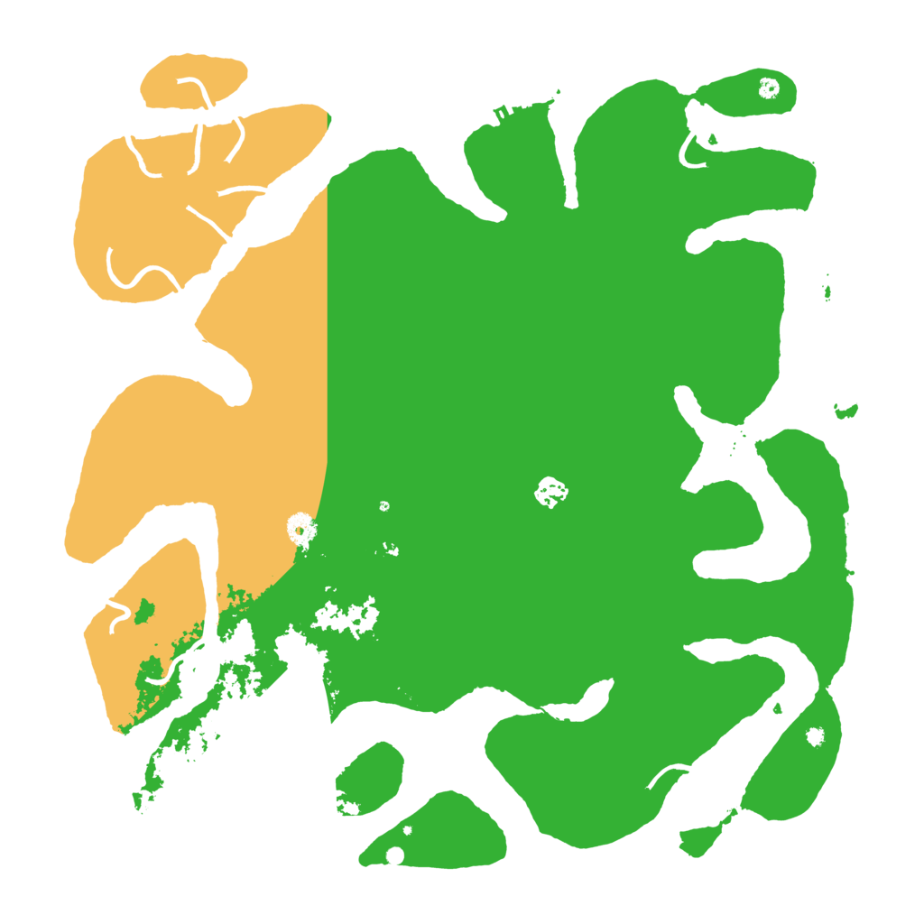 Biome Rust Map: Procedural Map, Size: 4500, Seed: 695093994