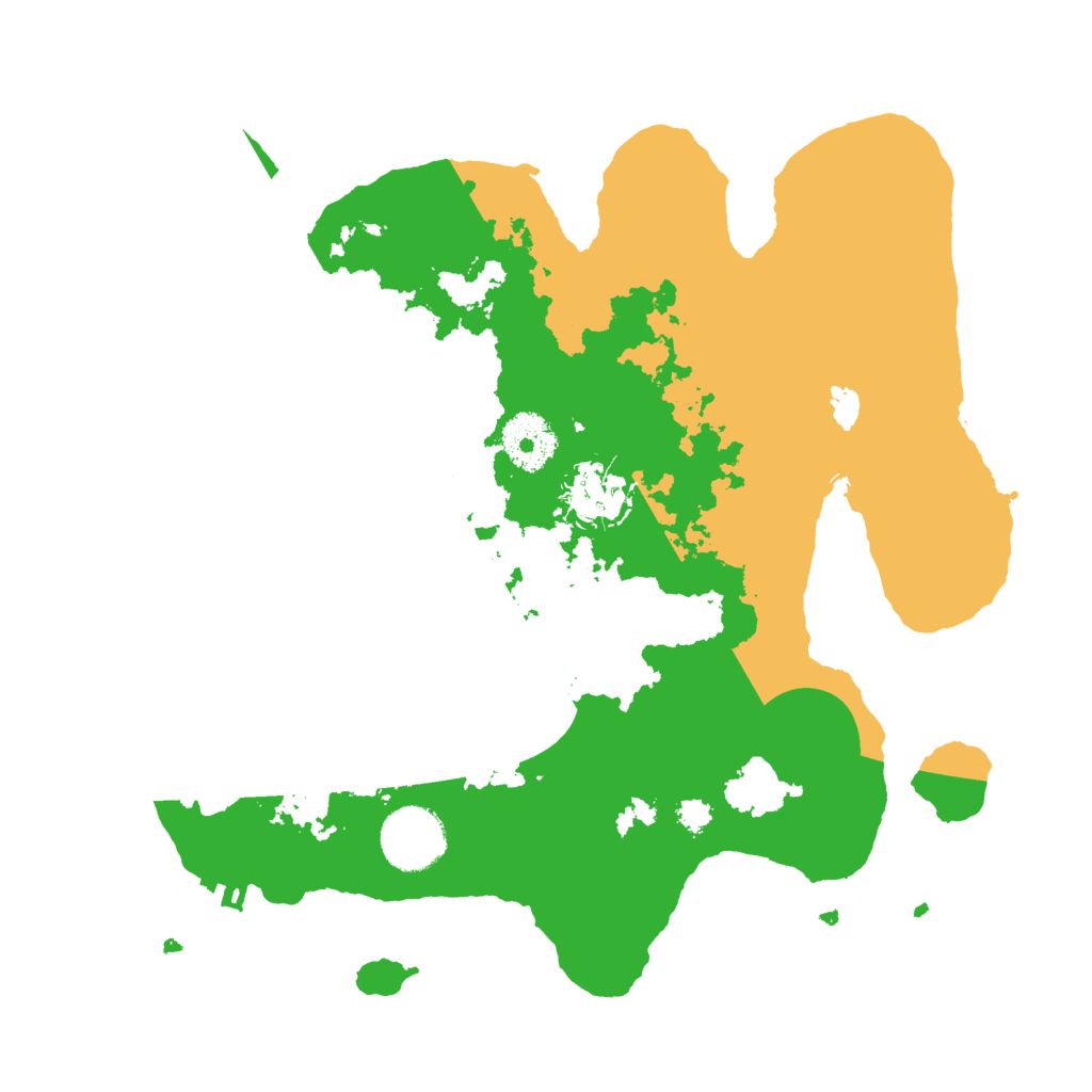 Biome Rust Map: Procedural Map, Size: 3000, Seed: 466733