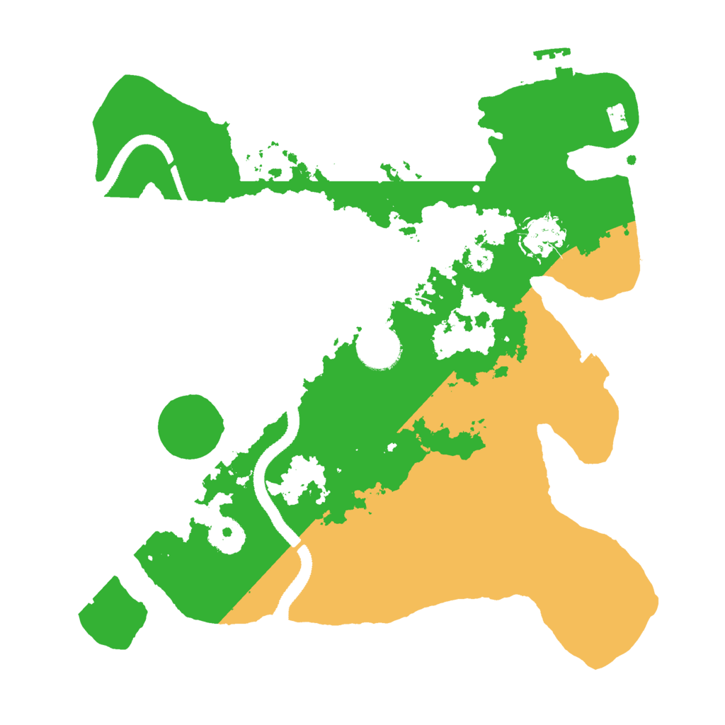 Biome Rust Map: Procedural Map, Size: 3000, Seed: 1697807928