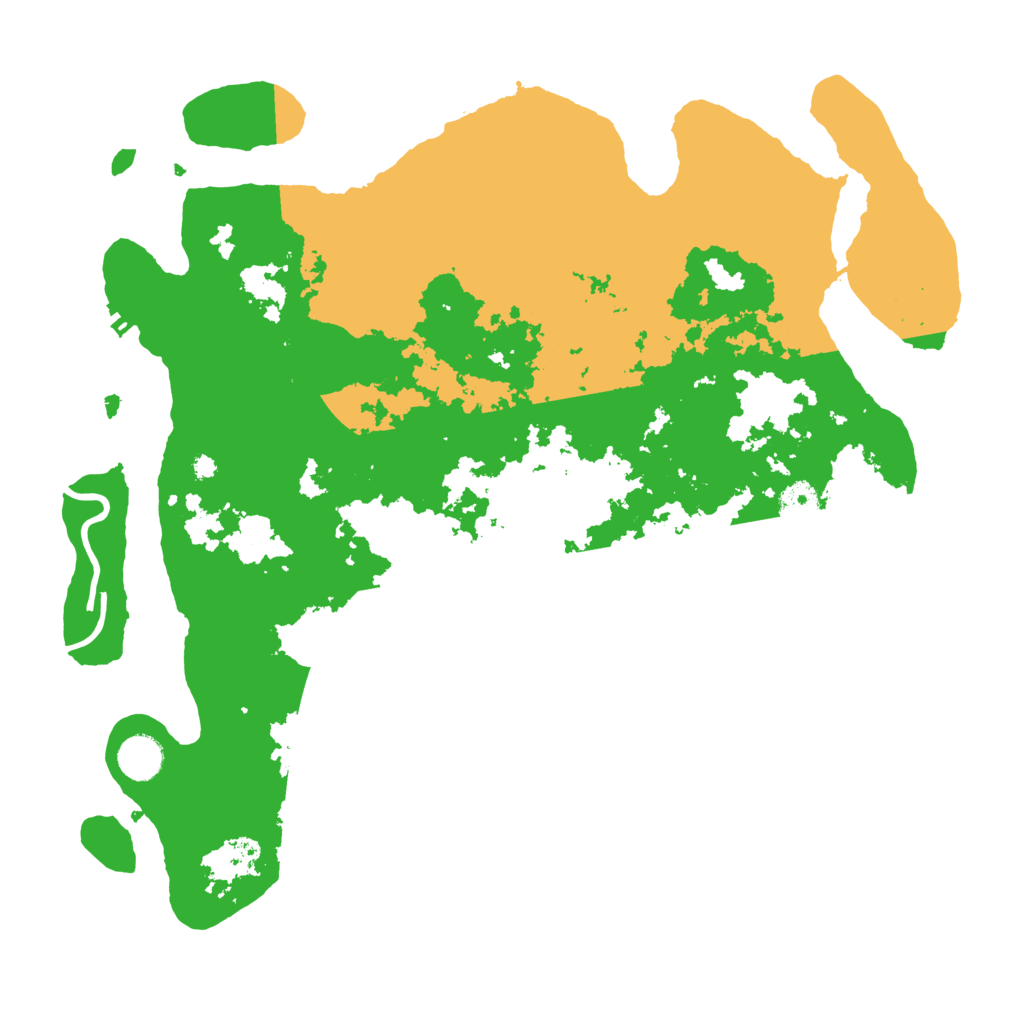 Biome Rust Map: Procedural Map, Size: 4000, Seed: 743754375