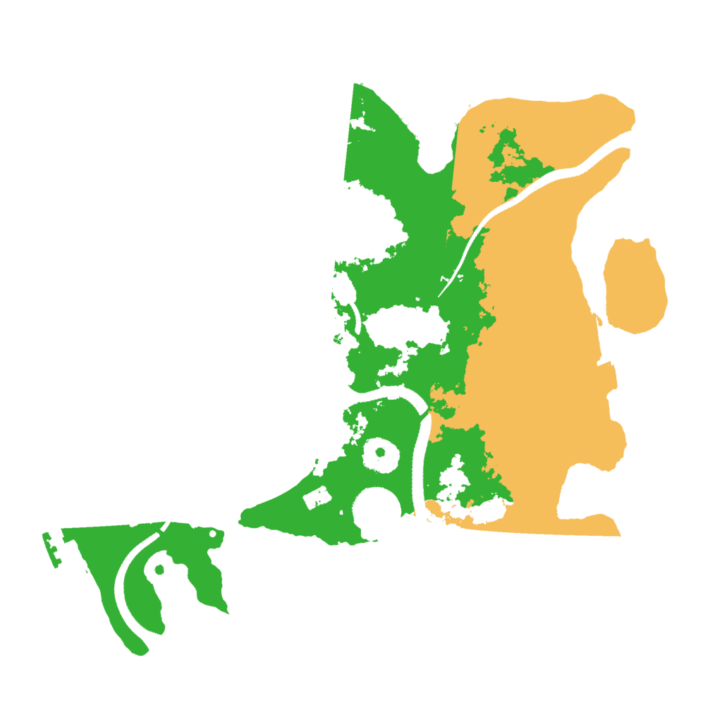 Biome Rust Map: Procedural Map, Size: 3000, Seed: 344948905