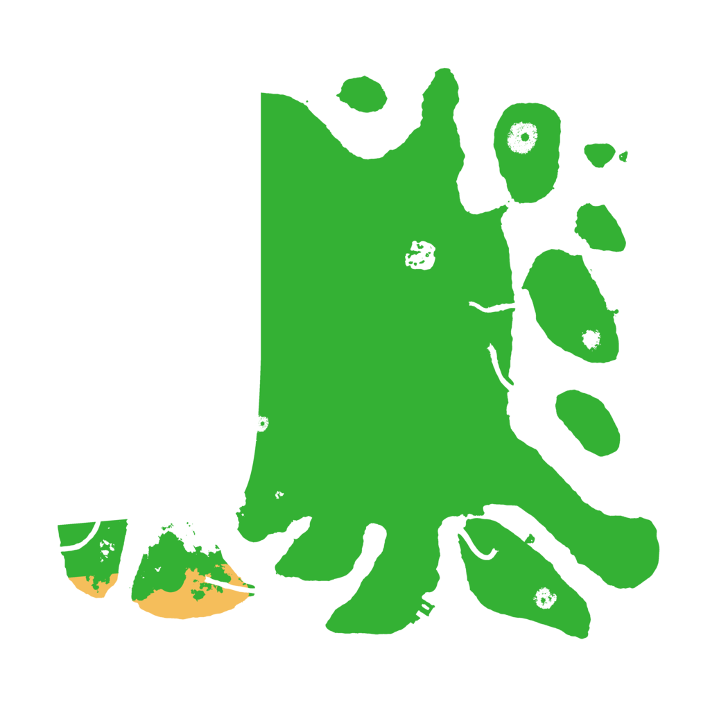 Biome Rust Map: Procedural Map, Size: 3500, Seed: 20211201