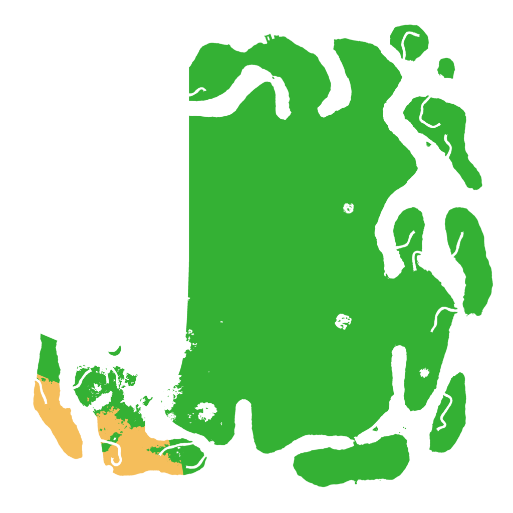 Biome Rust Map: Procedural Map, Size: 5000, Seed: 8150