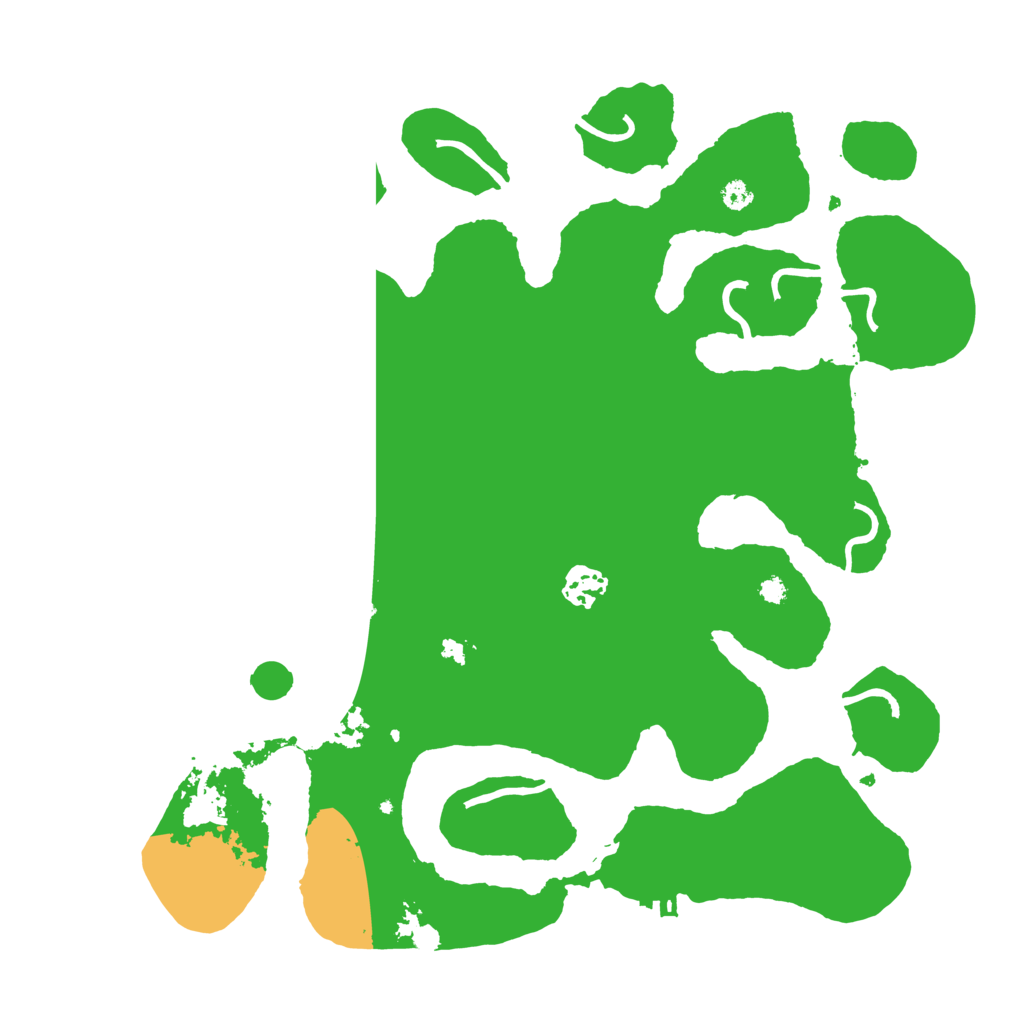 Biome Rust Map: Procedural Map, Size: 3550, Seed: 396599