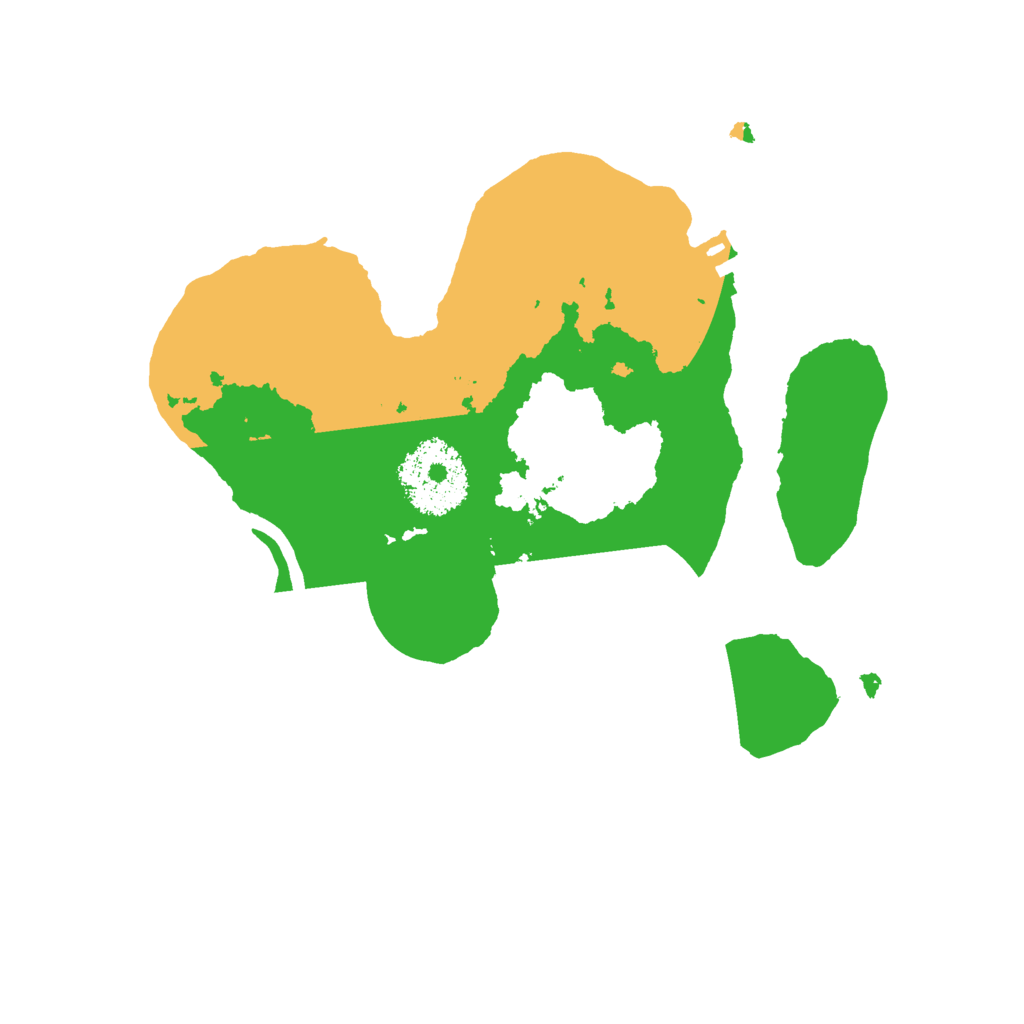 Biome Rust Map: Procedural Map, Size: 2200, Seed: 319523458