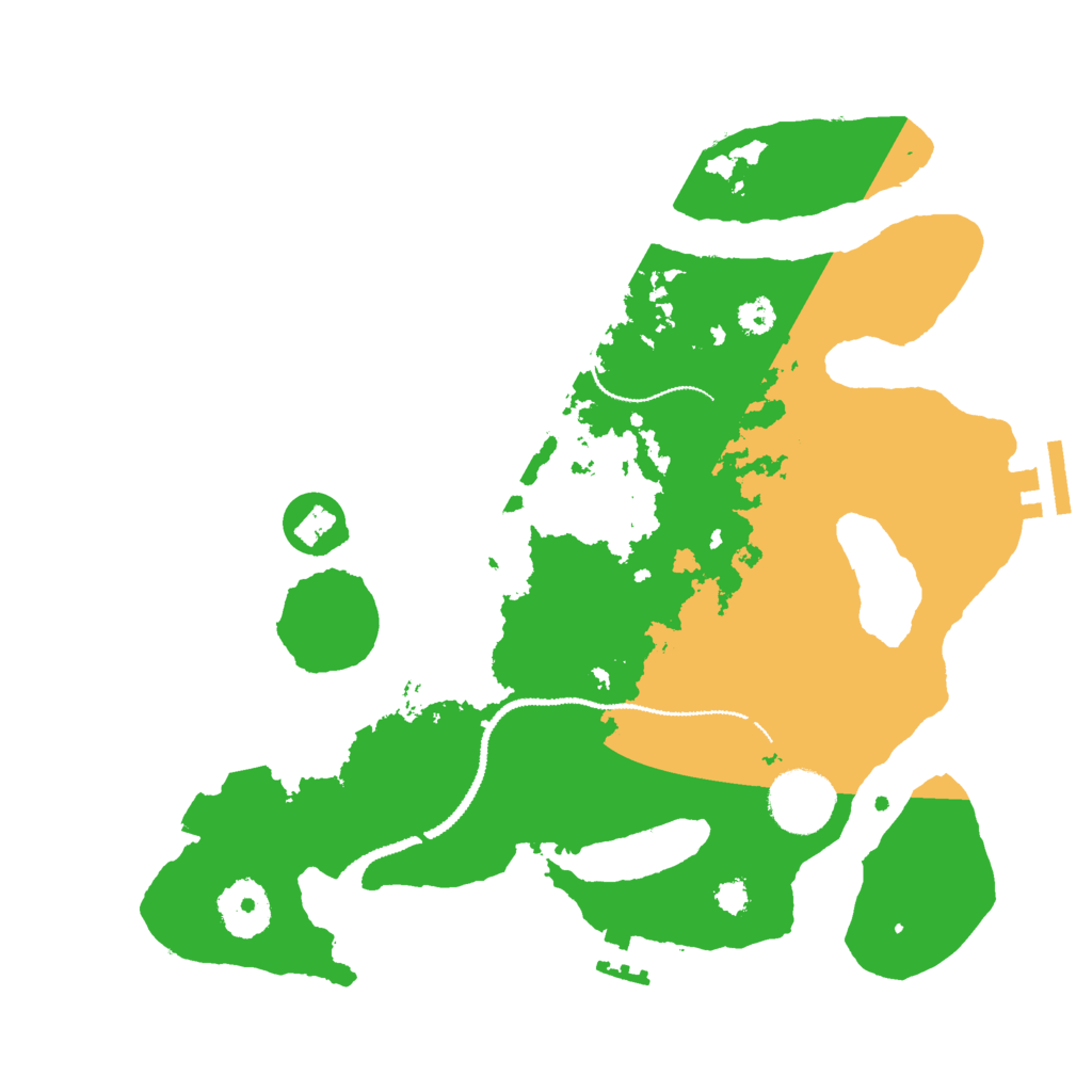 Biome Rust Map: Procedural Map, Size: 3000, Seed: 1684637781