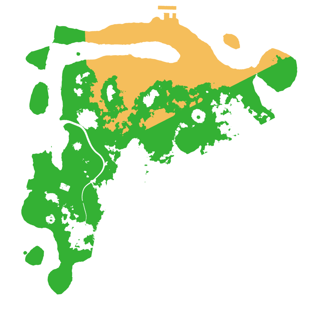 Biome Rust Map: Procedural Map, Size: 3500, Seed: 1169011979